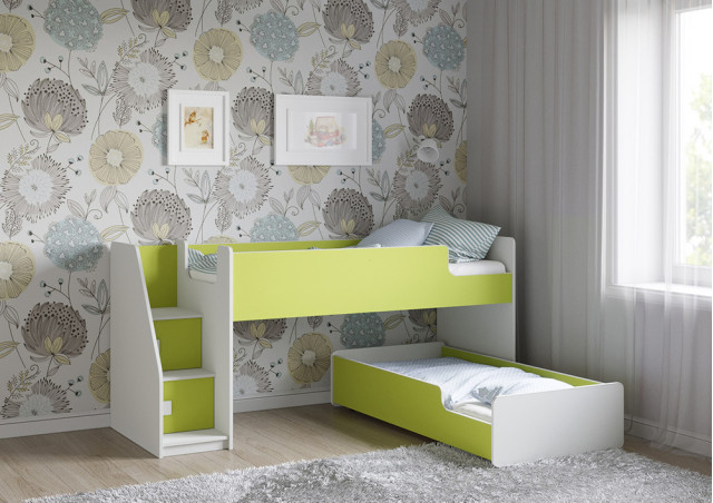 Детская выкатная кровать Легенда К402.41 в Евпатории